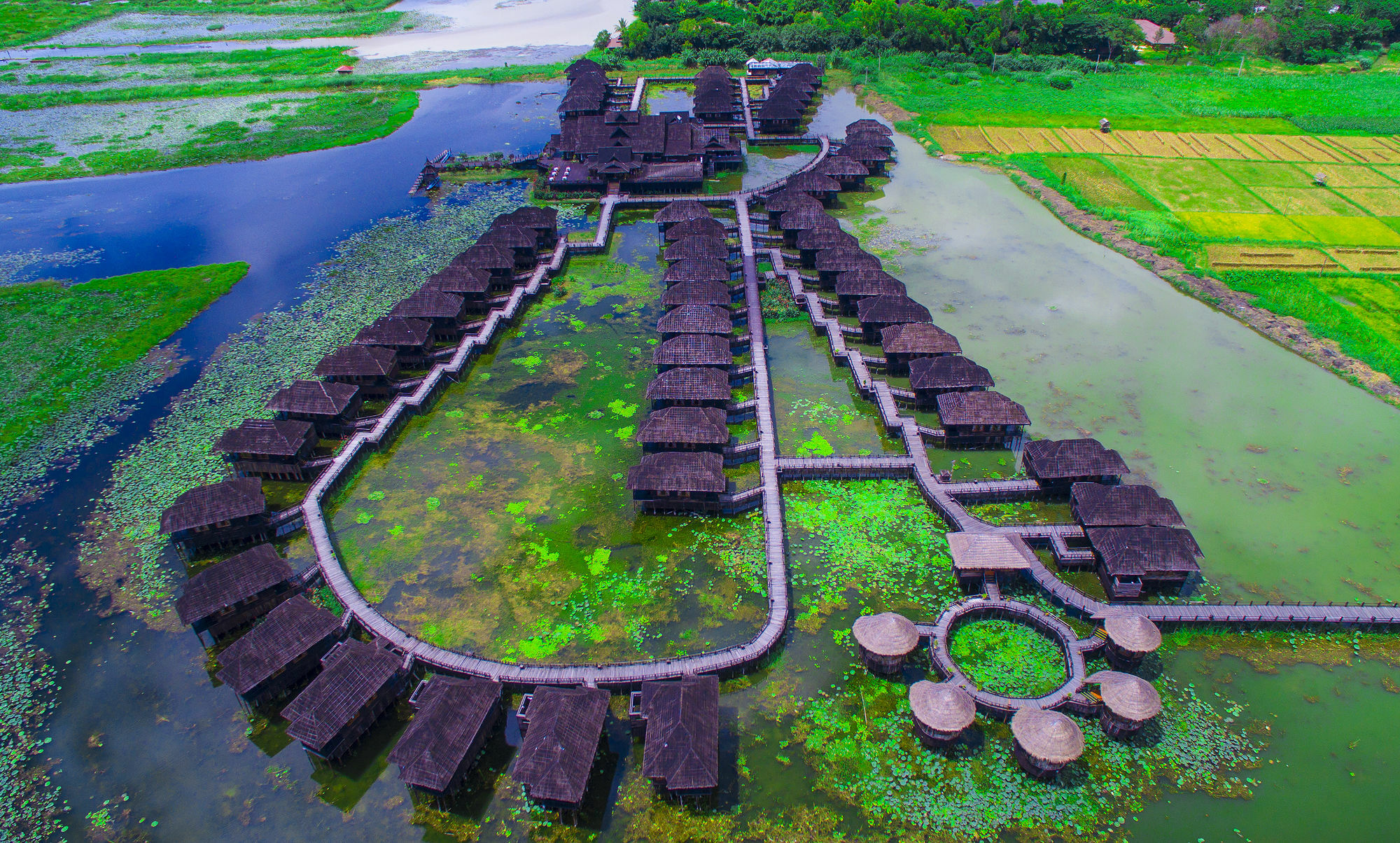 Myanmar Treasure Resorts Inle Inle Lake Exterior foto